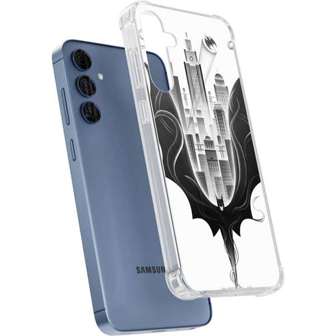 DC Comics Batman City Scape Cover Art Galaxy A35 5G Clear Case